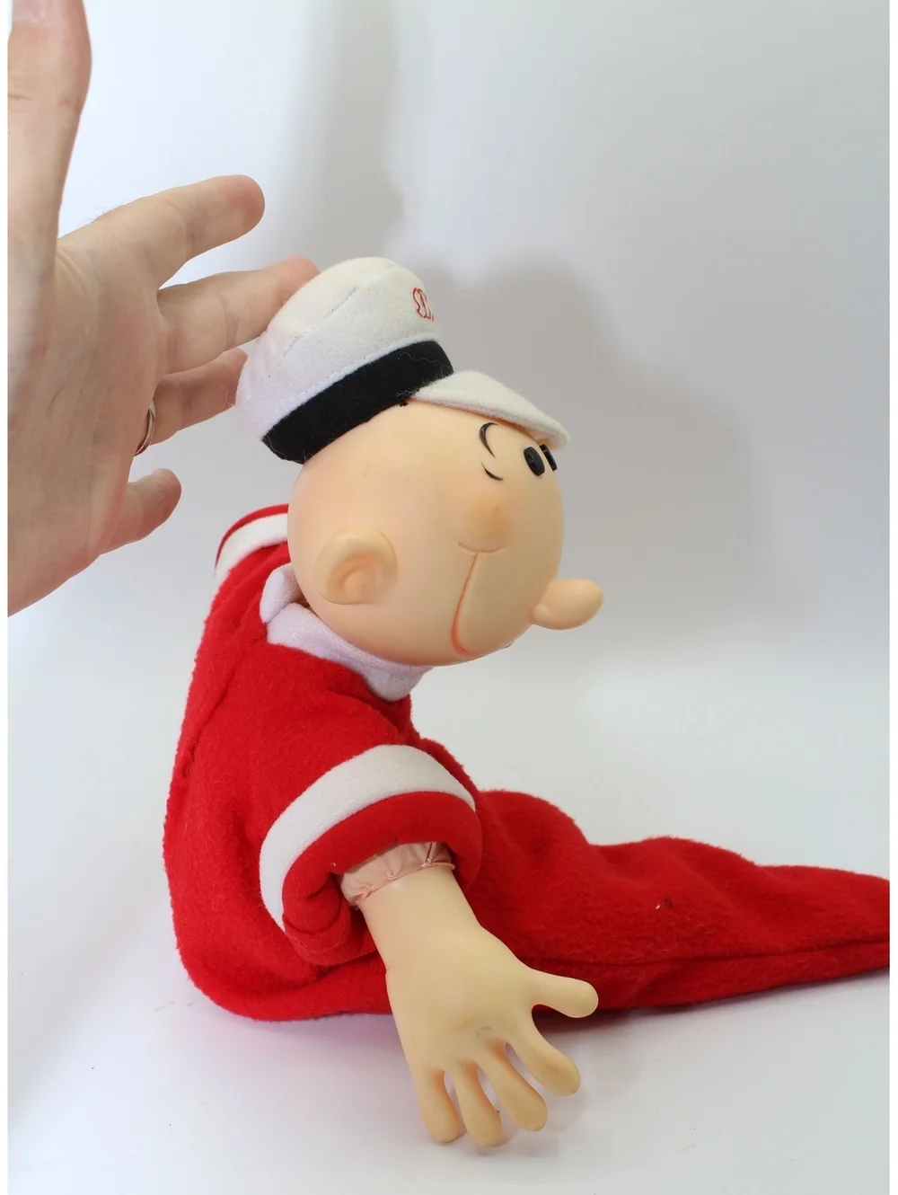 Vintage 1985 Presents King Feature Syndicates Popeye Swee'Pea Doll Rare 16